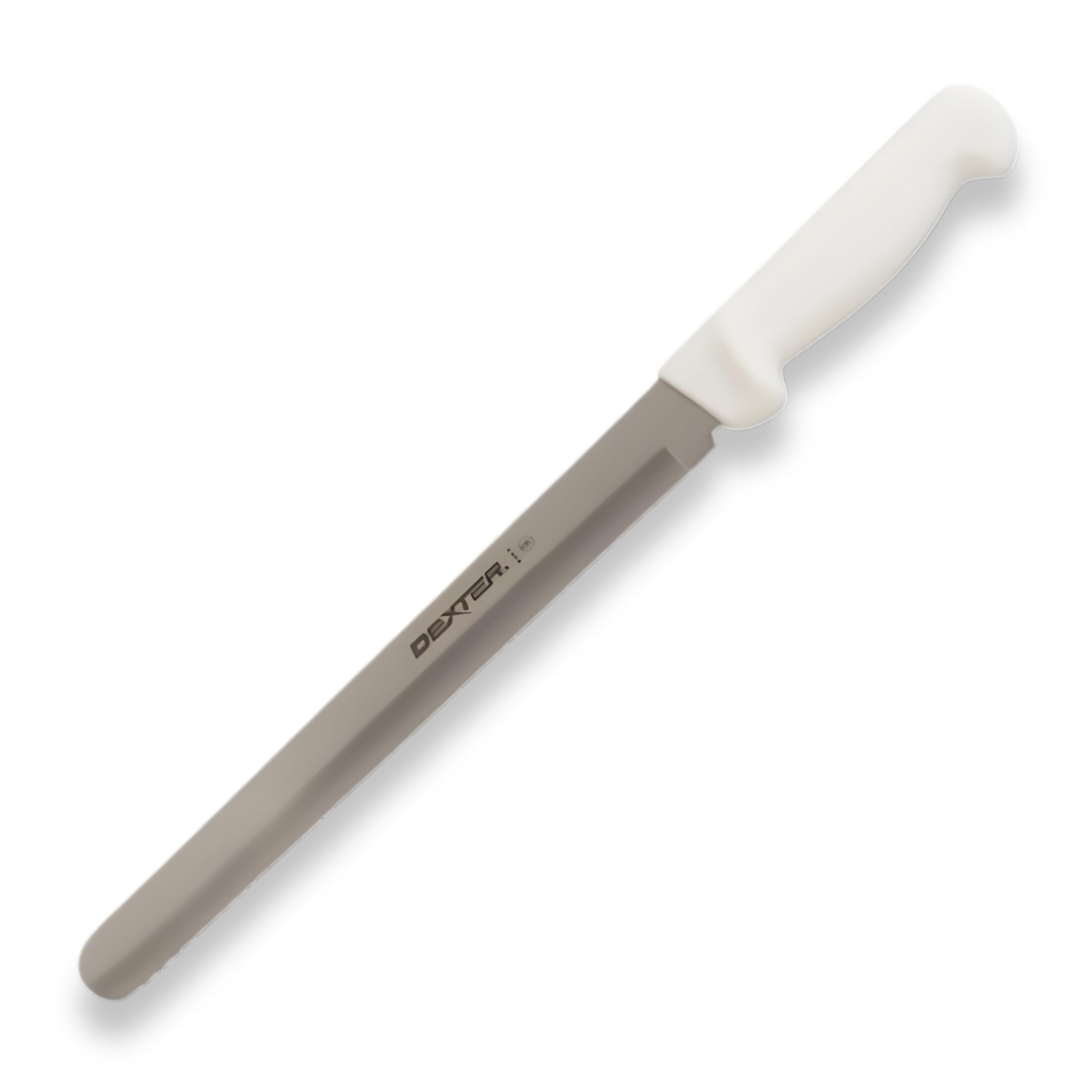 Dexter Russell P94804 BASICS 10" Scalloped Slicer Knife, Serrated Blade