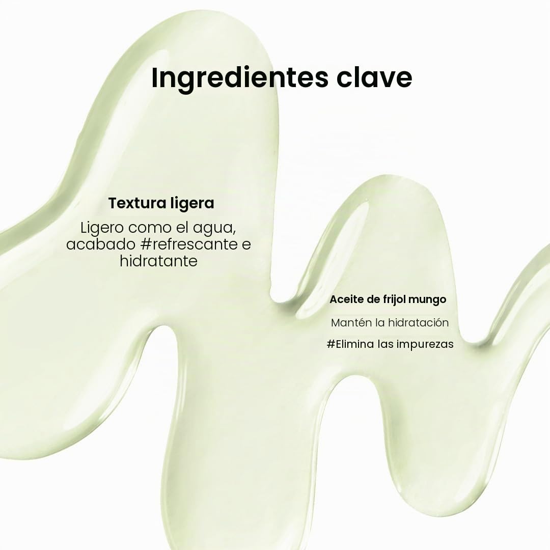 beplain Aceite limpiador de frijol mungo 200 ml sin perfume no comedogénico para pieles sensibles