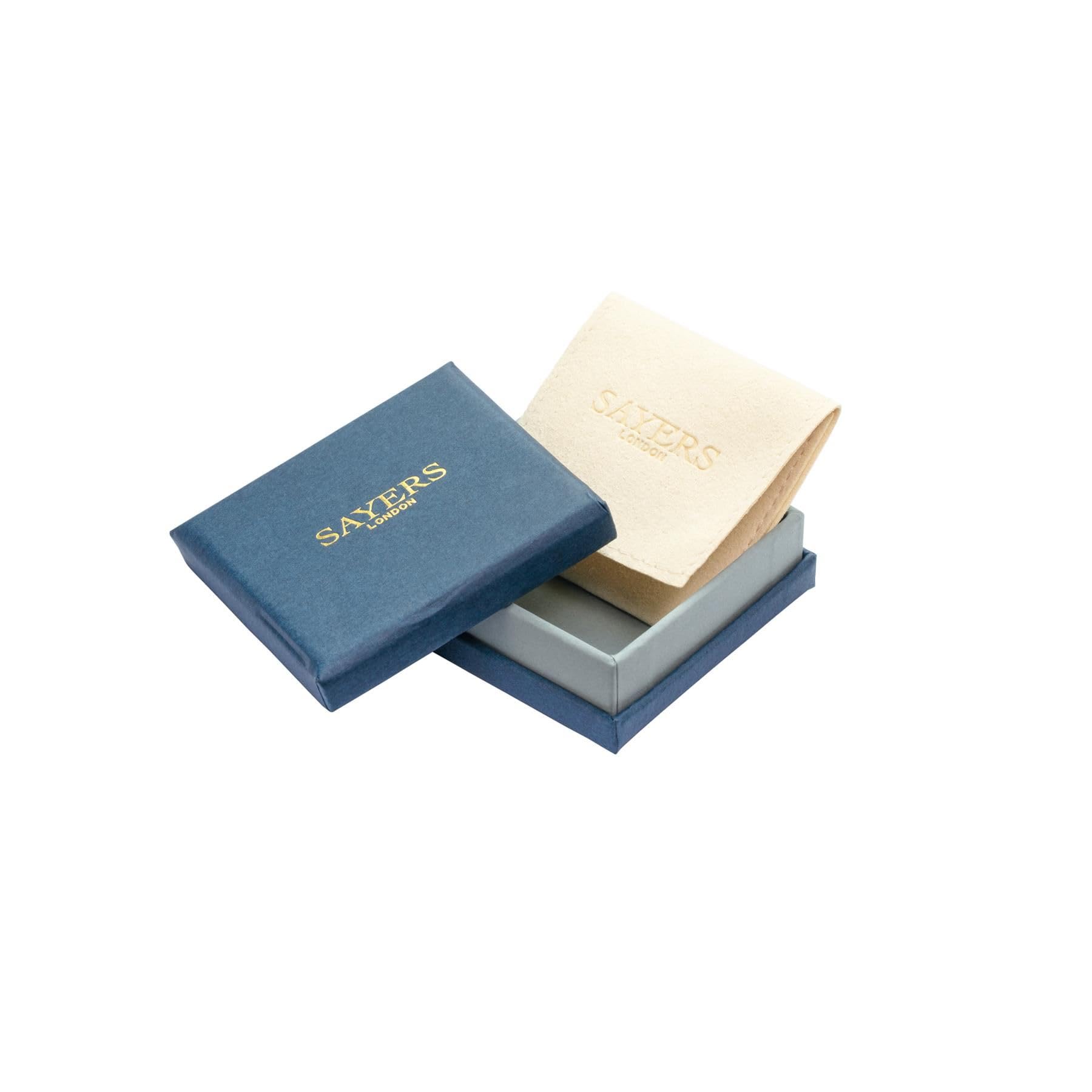 JewelleryBox Charm Sayers London in Oro Giallo 9kt a Forma di Elegante Pianoforte a Coda