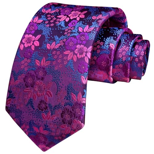Image of Enlision Ties for Men Solid Color 3.35 inch Formal Business Necktie Classic Satin Mens Wedding Party Ties