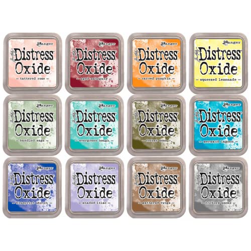 Kit d'encre fusion Ranger Tim Holtz Distress Oxide N3 feutre mat 7,6cm