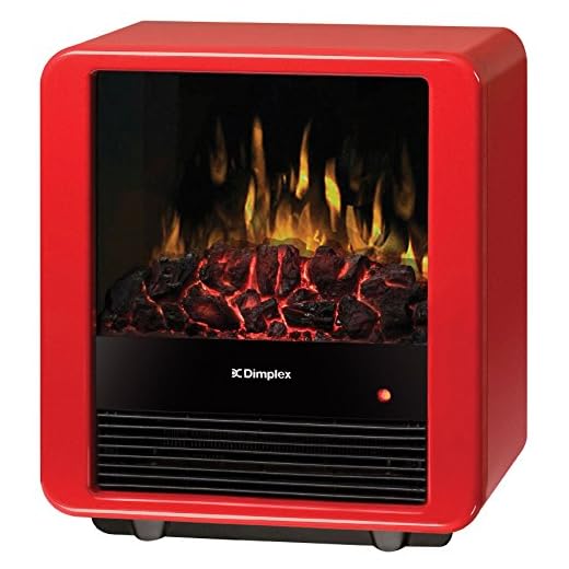 Dimplex Mini Cube Electric Stove, DMCS13R, Red