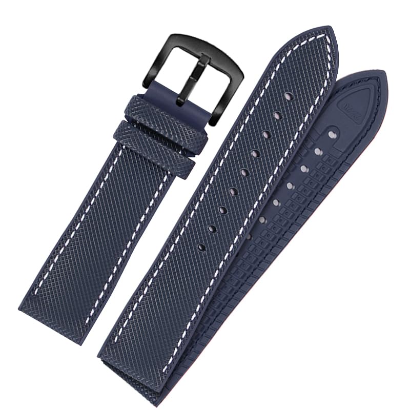 Bracelet montre nylon caoutchouc Omega Seamaster et Speedmaster Apollo 8
