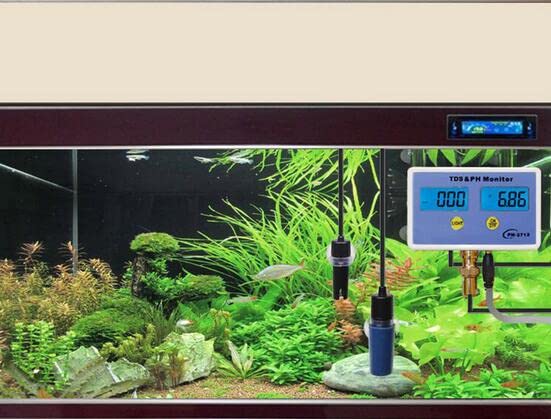 Aquarium Water Quality Detector TDS&PH Monitor Aquarium Long-Term Monitor PH Tester Meter