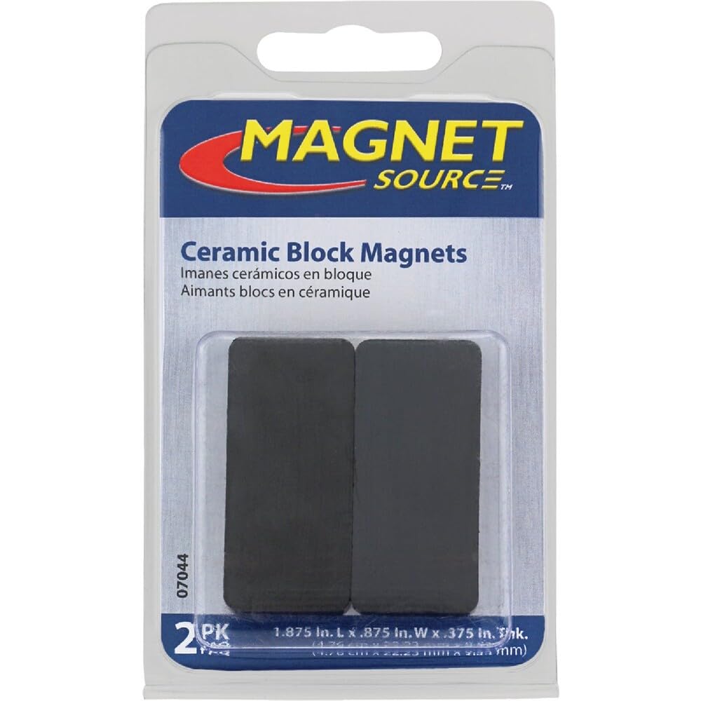 Master Magnetics 2 Count Ceramic Block Magnets, 3/8 by 7/8 by 1-7/8" — Amazon image 6
