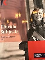 Florida Subjects Outline Materials 1506211291 Book Cover
