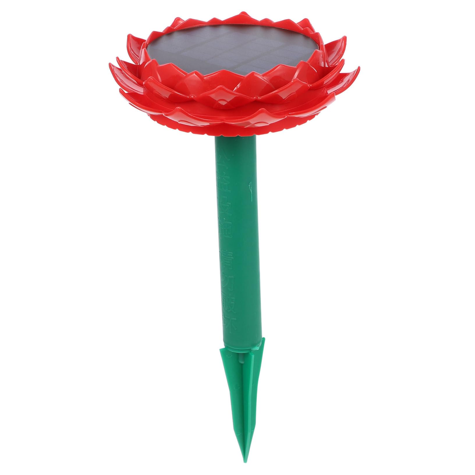 KONTONTY Shape Waterproof Outdoor Speaker Solar Power Buddha Songs Music Box for Garden