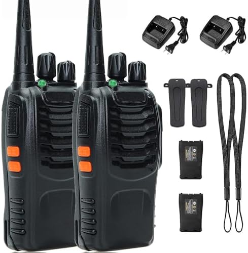 Radios Bidireccionales Walkie Talkies De Largo Alcance Para Adultos Con Auriculares Radio Portatil Recargable De 16 Canales De 2 Vias Con Linterna Bateria De Iones De Litio Y Cargador Paq Radios Bidireccionales Walkie Talkies De Largo Alcance Para Adultos Con Auriculares Radio Portatil Recargable De 16 Canales De 2 Vias Con Linterna Bateria De Iones De Litio Y Cargador Paq