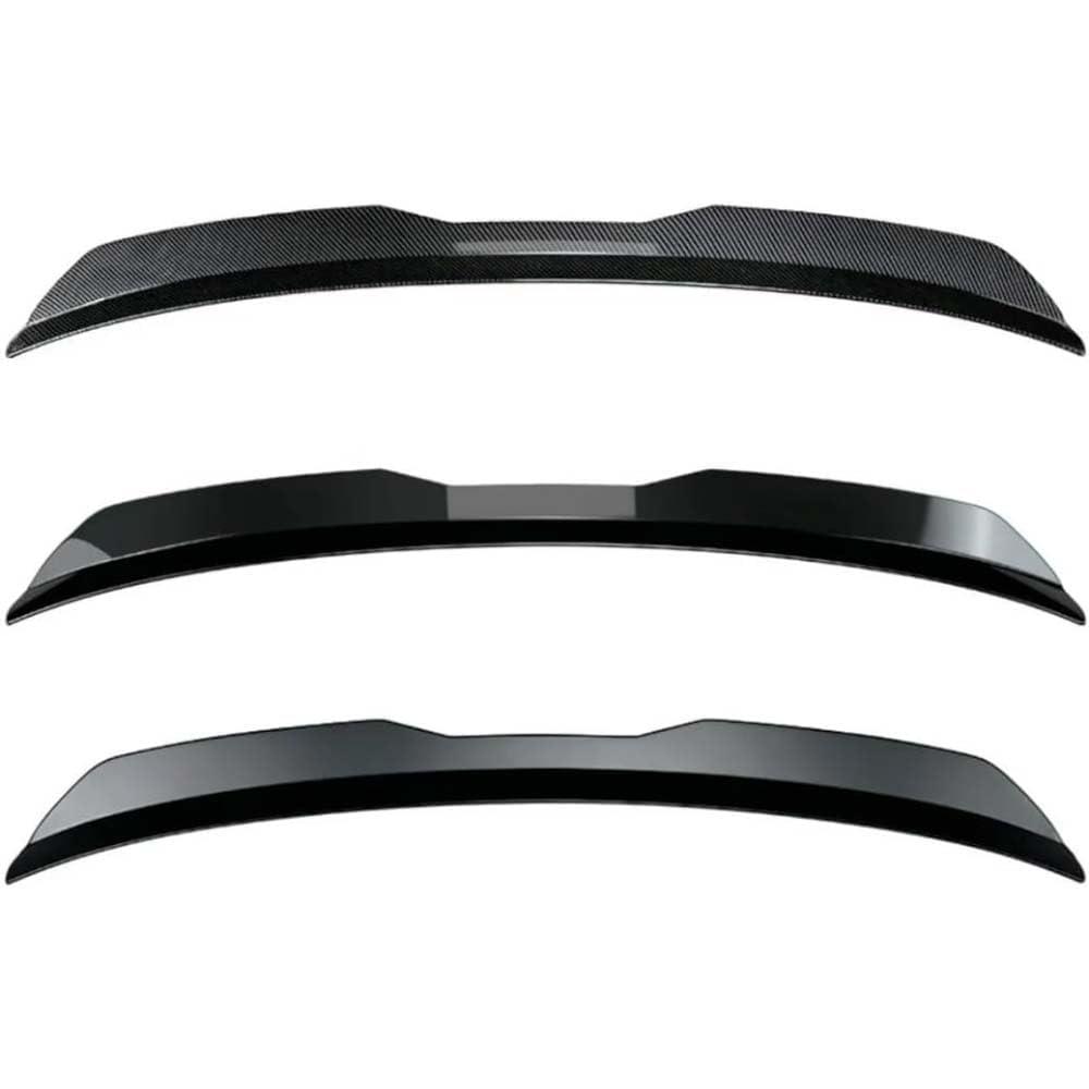 Auto Spoiler posteriori per FIAT 500 ABARTH MK1 FACELIFT 2016-2023,ABS Alettone Posteriore Spoiler Spoiler per Bagagliaio Riduce Resistenza Styling Carrozzeria,B