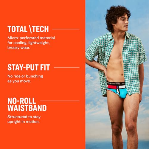Pair of Thieves Super Fit Men’s Briefs, 3 Pack Underwear, AMZ Exclusive3