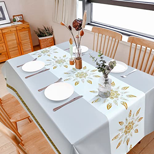 HOMALZ Mantel rectangular de plástico PVC Cover