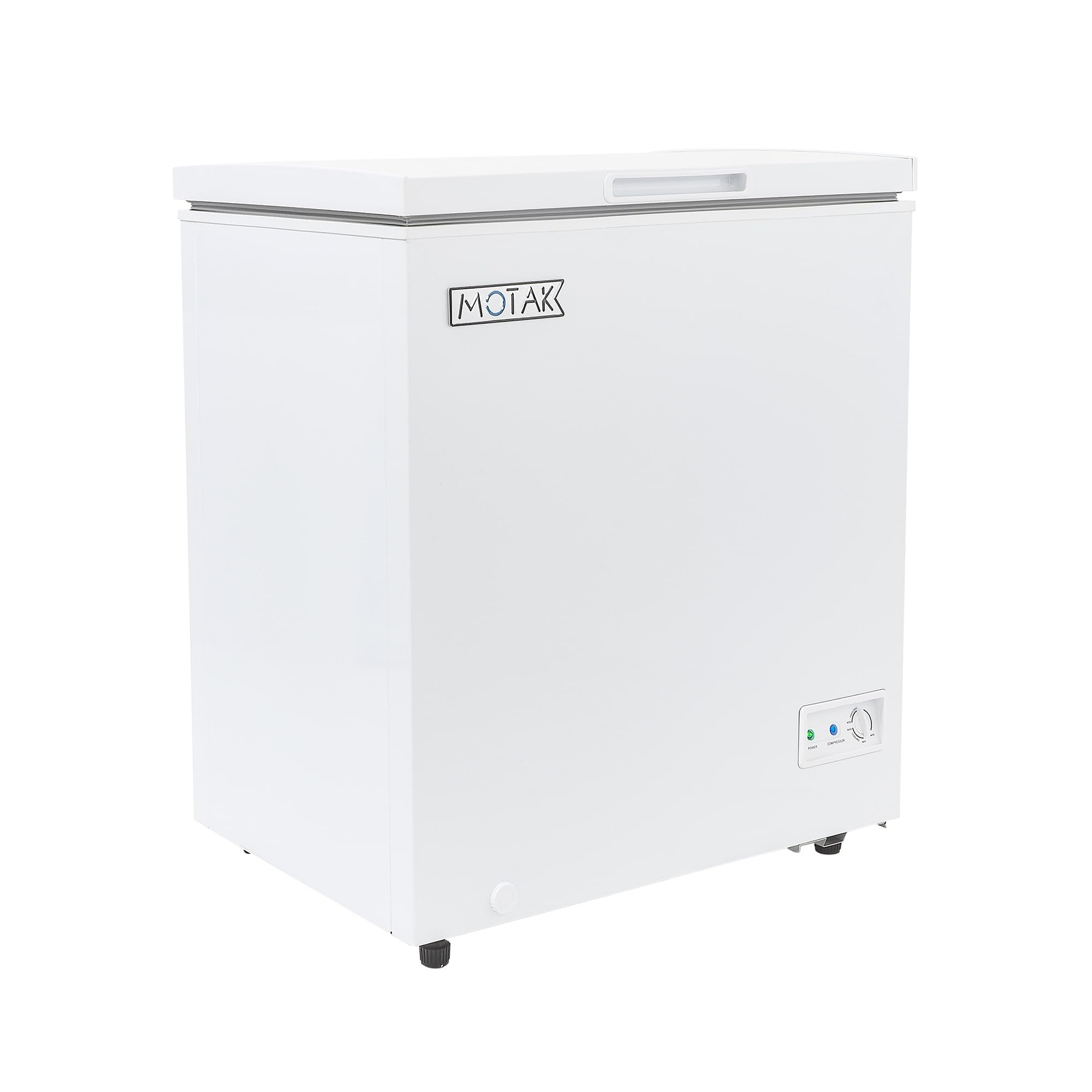 30" Mobile Chest Freezer w/ (1) Basket - White, 115v
