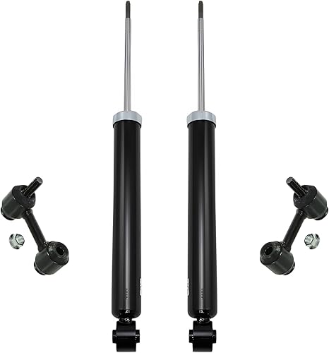 Miniatura 88 de Detroit Axle - Amortiguadores traseros para Chevrolet Equinox GMC Terrain Pontiac Torrent Saturn Vue Suzuki XL-7, 2 Amortiguadores traseros