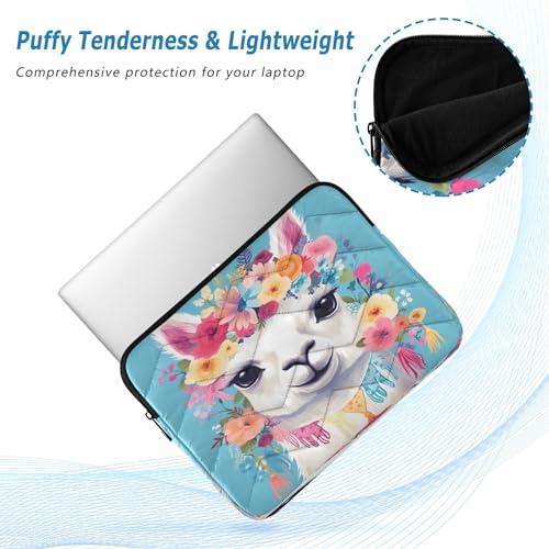 Funda para portátil Floral Llama 13-14 pulgadas miniatura 5