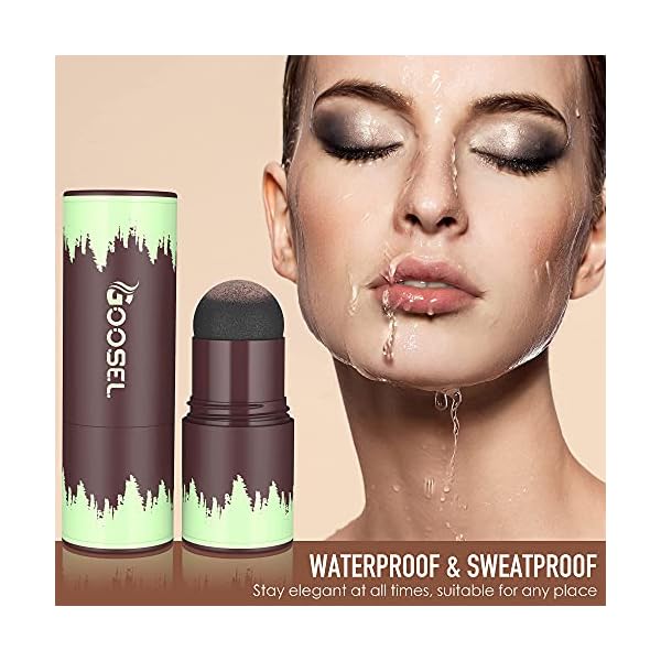 GOOSEL-Eyebrow-Stamp-Stencil-Kit-One-Step-Brow-Stamp-Shaping-Kit-with-24-Reusable-Eyebrow-Stencils-and-1-Eyebrow-Tint-Brush-Waterproof-Women-Makeup-Tools-Brown GOOSEL Eyebrow Stamp Stencil Kit, One Step Brow Stamp Shaping Kit with 24 Reusable Eyebrow Stencils and 1 Eyebrow Brush, Waterproof Women Makeup Tools (Brown)