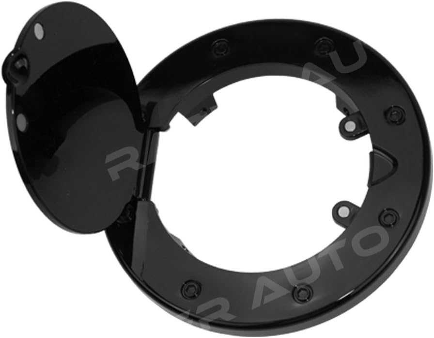 Gas Door Glossy Black W/O Lock for 07-17 Jeep Wrangler JK