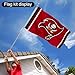 WinCraft Tampa Bay Buccaneers Flag Pole and Bracket Kit
