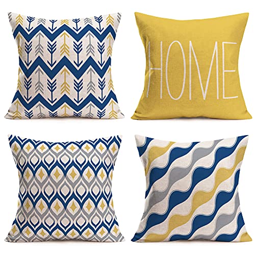 Bring a Pop of Color to Your Home with the Best Blue and Yellow Accent