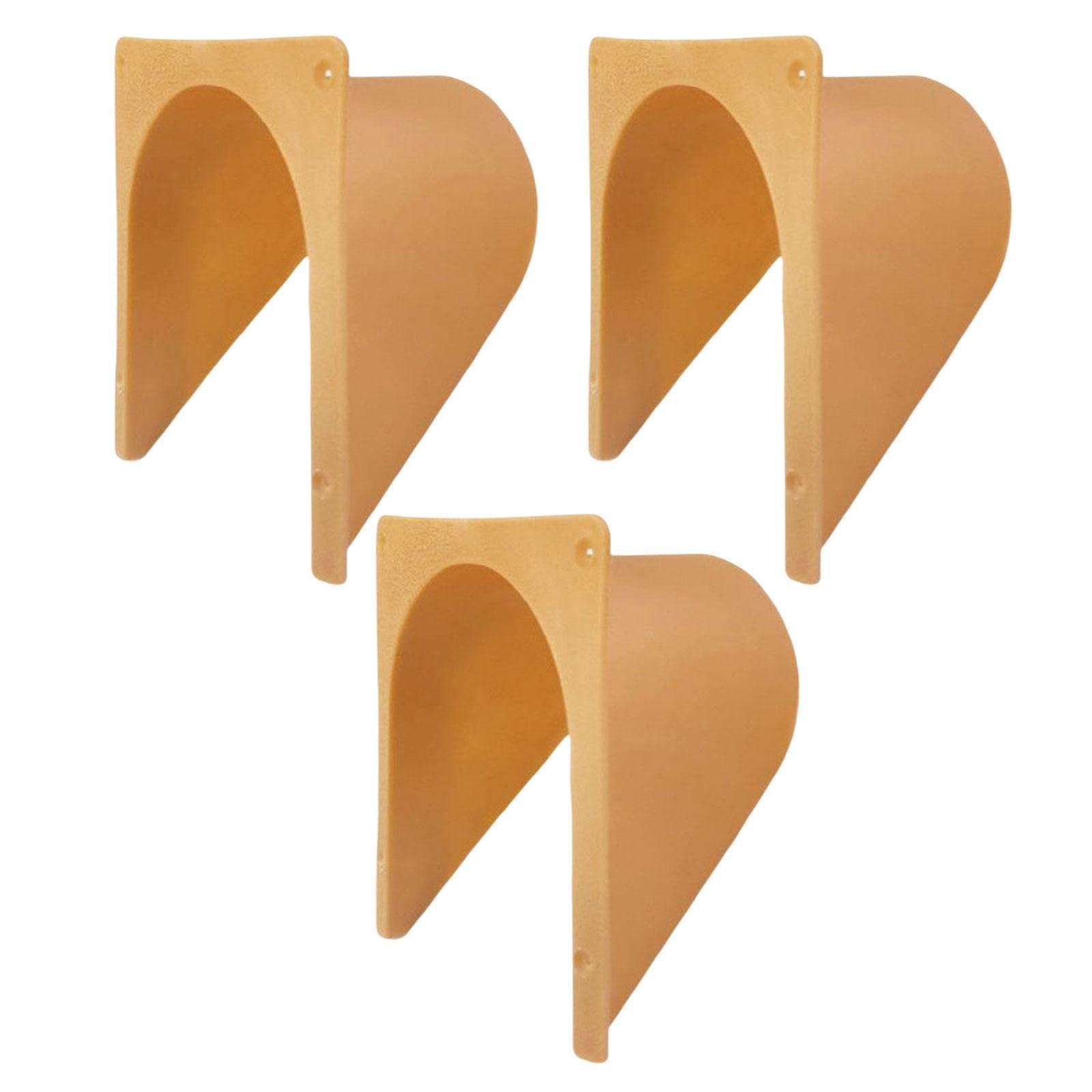 DYNWAVE 3 Pieces Homing Pigeon House Door Barrier Free Rounded Corner Supply Entrance Door for Pigeon Nest Flying Pigeon Birds