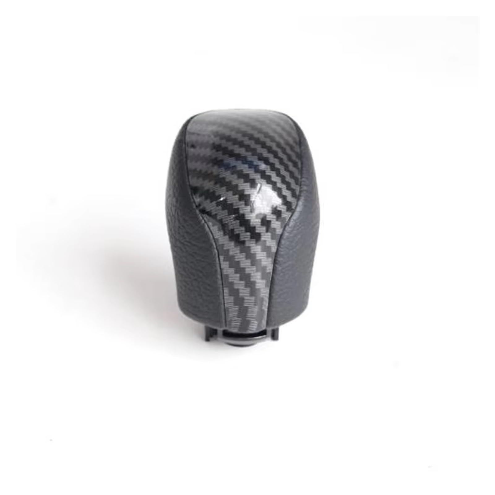 KOEHXJ Shift Gear Knob Cover for Toyota for Mark X for Reiz 2010-2017 Carbon Fiber Gear Shift Knob Stick Head Shifter