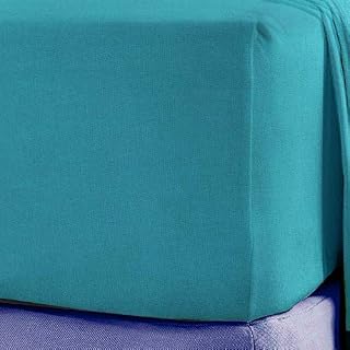Sleep&Snuggle 100% Brushed Cotton Thermal Flannelette Fitted Sheet - King - Grey