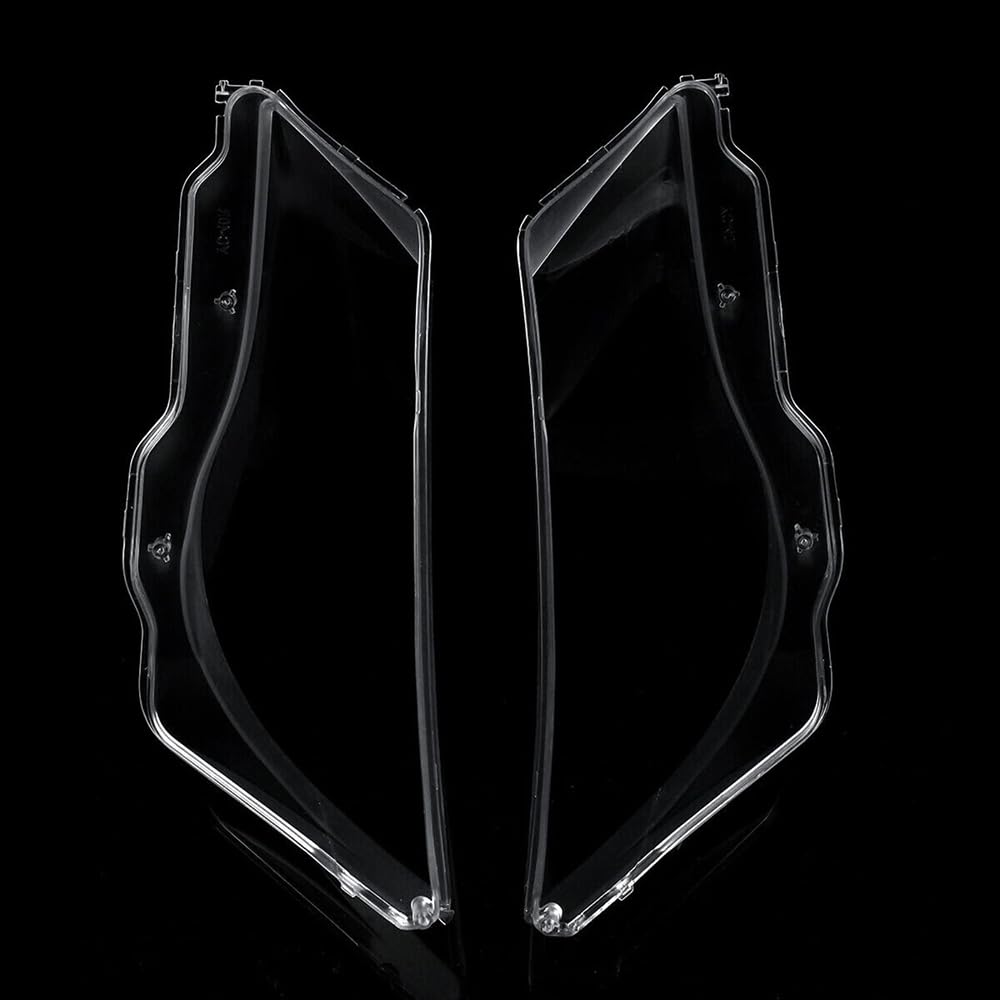 Auto Fari Paralume per BMW E63 E64 M6 2004-2010 Lente Protezione Luce Fanale Rincipale in Vetro Faro Copriobiettivo Anteriori Copertura Dell'alloggiamento,Right