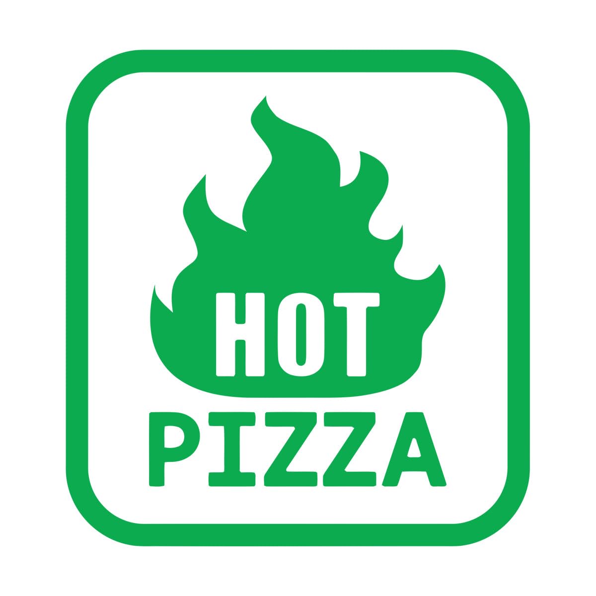 Pizza Wall Decal Pizzeria Sticker Pizza Wall Sticker Food Lover Gift Vinyl Letter Pizza Window Sticker Pizza Lover Decal Small - 30x32cm