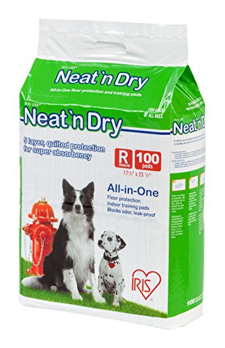 IRIS USA Neat n' Dry Pet Training Pads