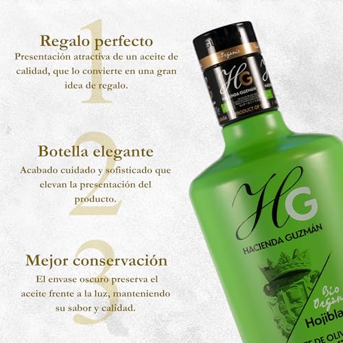 Aceite de oliva extra virgen Hacienda Guzman 500 mL miniatura 4