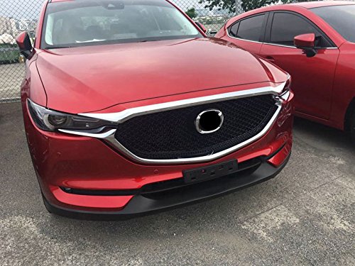 für CX-5 KF 2018-2024 Exterieur Chrom Motorhaube Zierleiste ABS Kunststoff 1 Stück