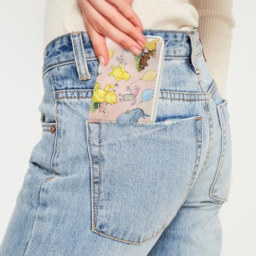 Image of Winnie Wallet, Winnie Birthday Gifts, Purse for Women, Cute Cash Clutch Long Billfold with Zipper Coin Pocket Ladies Girls, Modern Design