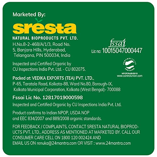 24 Mantra, Organic Green Tea, 100 Grams(Gm) #TOP2
