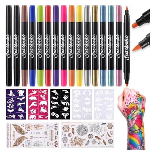 SkinMark Tattoo Marker Set