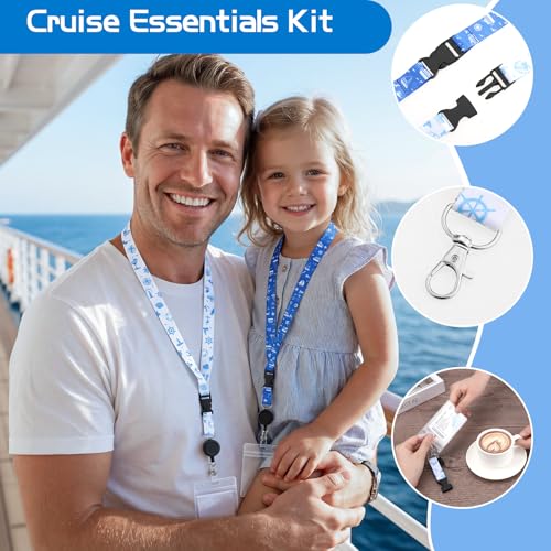 Cruise Essentials Kit with Lanyards, Luggage Tags, Hooks & Phone Clips — view 4