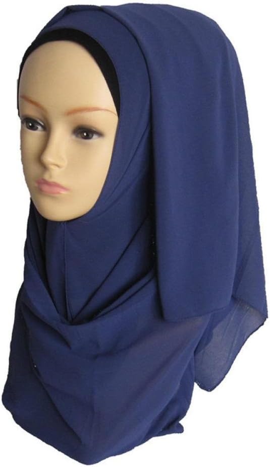 Women's Chiffon Long Scarf , Cityofli Solid Muslim Hijab Wrap Shawl Headwear Wholesale