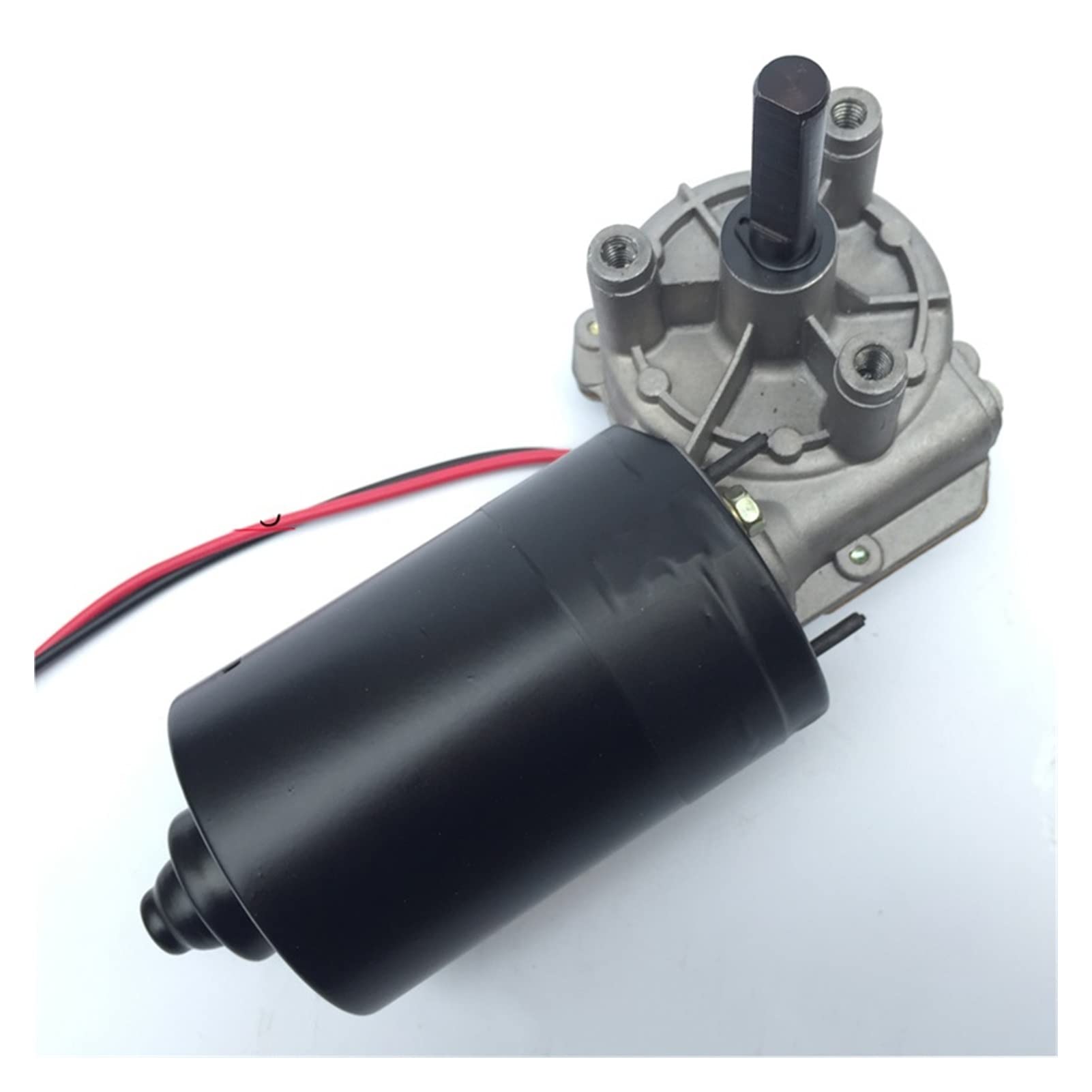 Motore DC Motoriduttore DC Riduttore 80 RPM Motoriduttore a vite senza fine 12v 24V 60w: Ingranaggio in nylon 170rpm, Tensione: 24V)