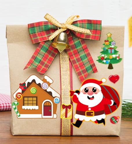 Christmas Stickers,Stocking Stuffers for Kids,Make-a-face Stickers for Kids - image 8