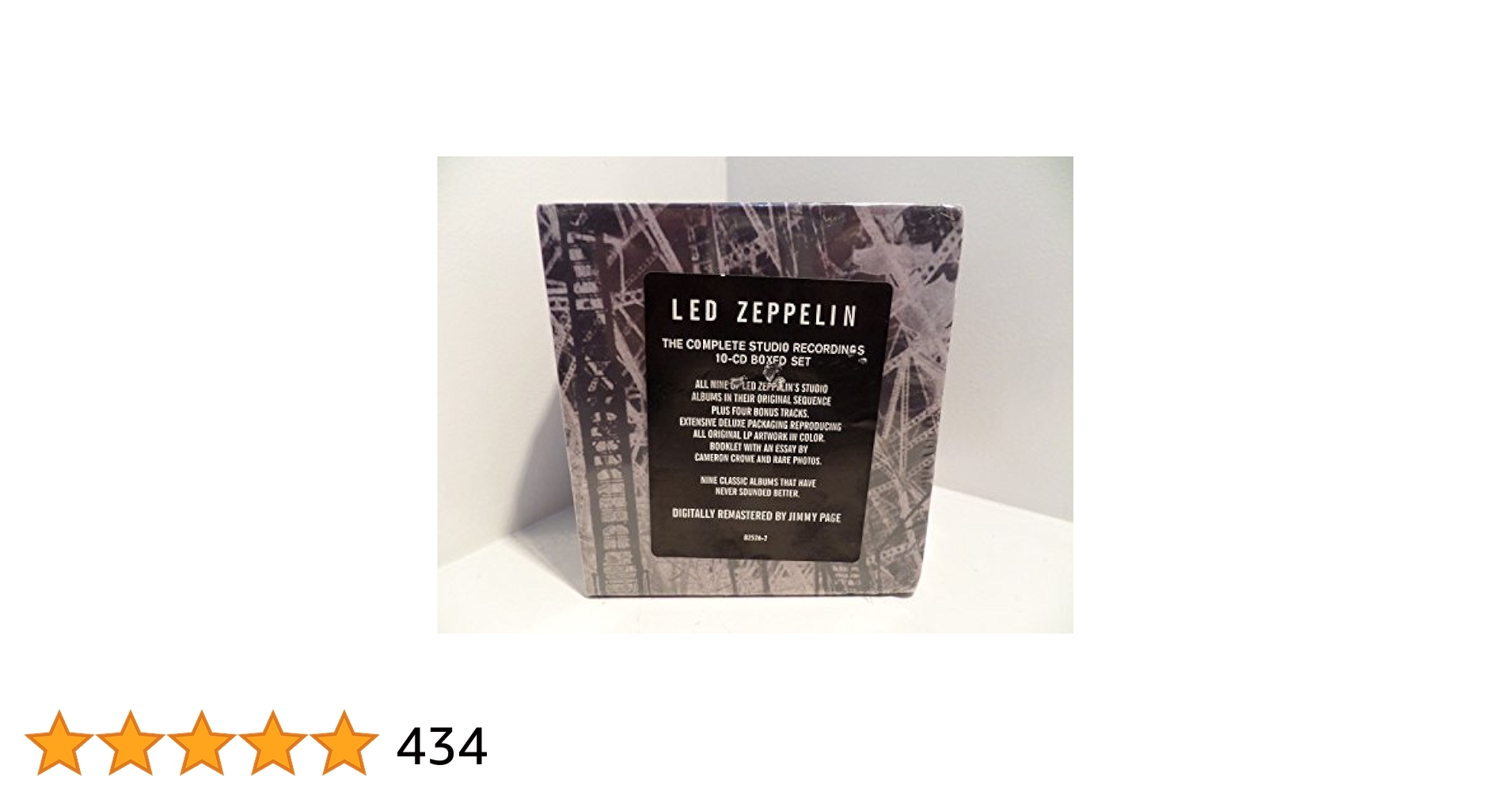 洋楽 LED ZEPPLIN / Complete Studio Recordings Led Zeppelin – The Complete Studio Recordings – Box Set