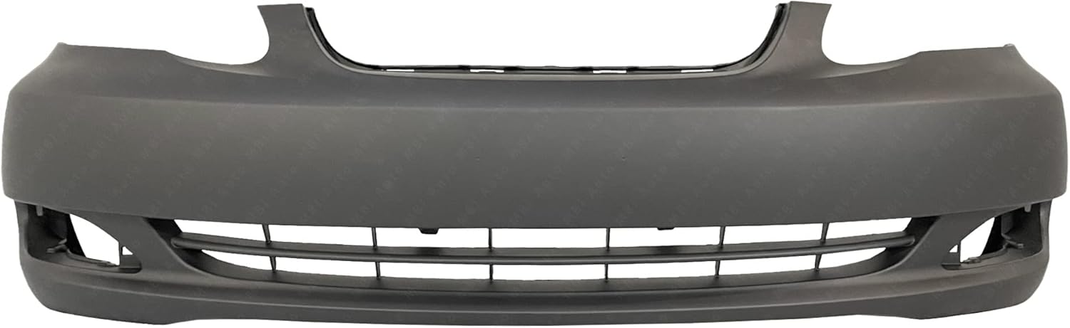 BUMPERS THAT DELIVER - Primered, Front Bumper Cover Fascia Compatible with 2005-2008 Toyota Corolla CE/LE Sedan 05-08, TO1000297