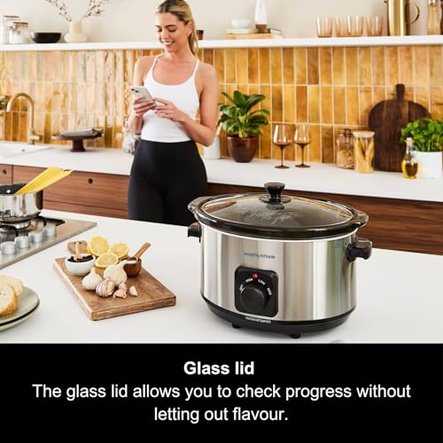 461013 Morphy Richards 6,5l Keramik Schongarer, Speisezubereitung in einem Topf – Ansicht 4