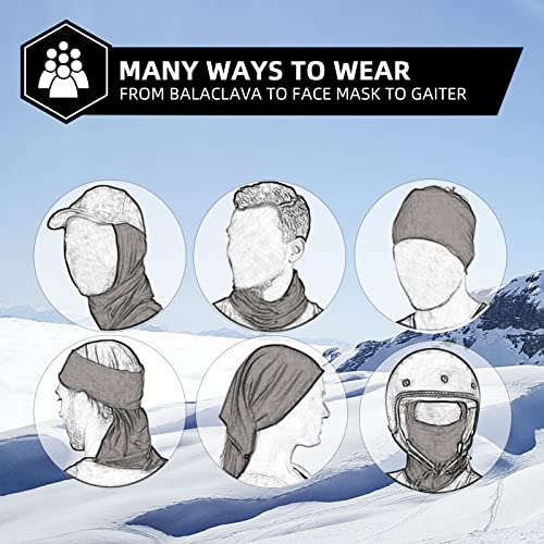 Image of ROCKBROS Windproof Thermal Balaclava Ski Mask for Men and Women Cycling