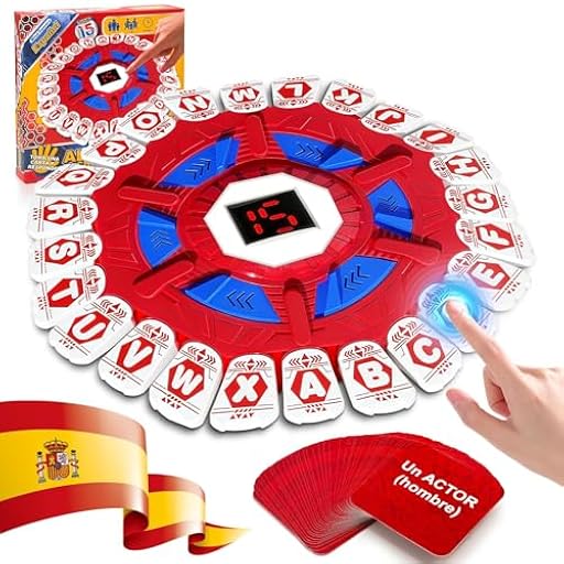 Pardofelis Juego de Mesa en Español, La Fiesta de Las Letras con Ruleta Alfabética y Pantalla Grande | 36 Tarjetas | Familiar para Niños y Adultos | Ideal para Fiestas y Cumpleaños | Ya disponible en tu tienda friki favorita! En mundofriki.es! Pardofelis Juego de Mesa en Español, La Fiesta de Las Letras con Ruleta Alfabética y Pantalla Grande | 36 Tarjetas | Familiar para Niños y Adultos | Ideal para Fiestas y Cumpleaños | Ya disponible en tu tienda friki favorita! En mundofriki.es!