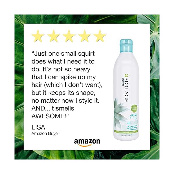 Biolage Styling Gelée | Firm Hold That Adds Body, Shine & Control | For All Hair Types | Paraben-Free | Vegan | 16.9 fl. oz. | 16.9 Fl. Oz