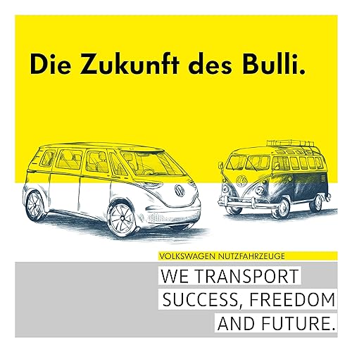 Couverture de We transport success, freedom and future - Die Zukunft des Bulli
