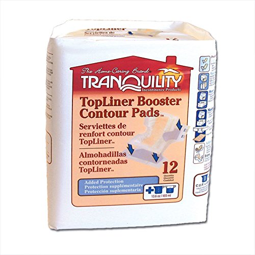 Units Per Case 120 Tranquility TopLiner Booster Pad and Contour Pad Capacity 13.8 Fluid oz Contour Pad PRINCIPLE BUSINESS ENT 3096 by PRINCIPLE BUSINESS ENT
