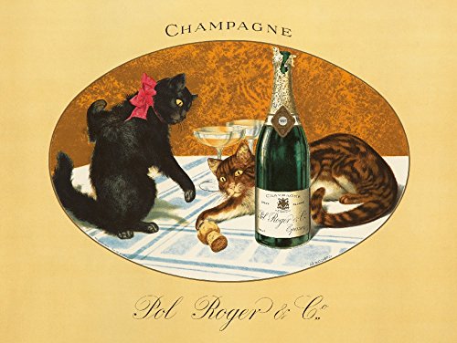 Champagne Pol Roger c. 1921 - Vintage Advertisement
