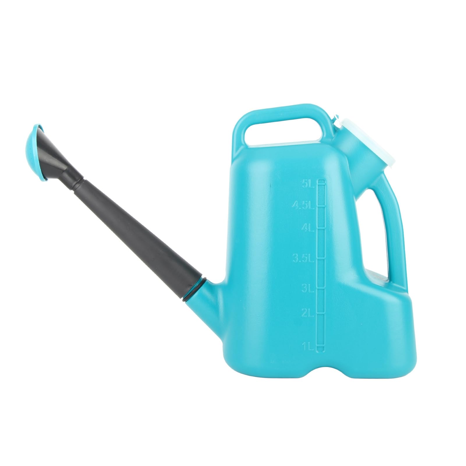Konewka Mavaol Sky Blue, ergonomiczny uchwyt, wbudowany wskaźnik poziomu wody, wytrzymały materiał PP, do pielęgnacji roślin w pomieszczeniach i na zewnątrz (5L)