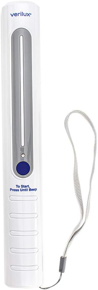Verilux CleanWave VH03 Portable Sanitizing Travel Wand - UV-C Technology - Kills Germs and Bacteria