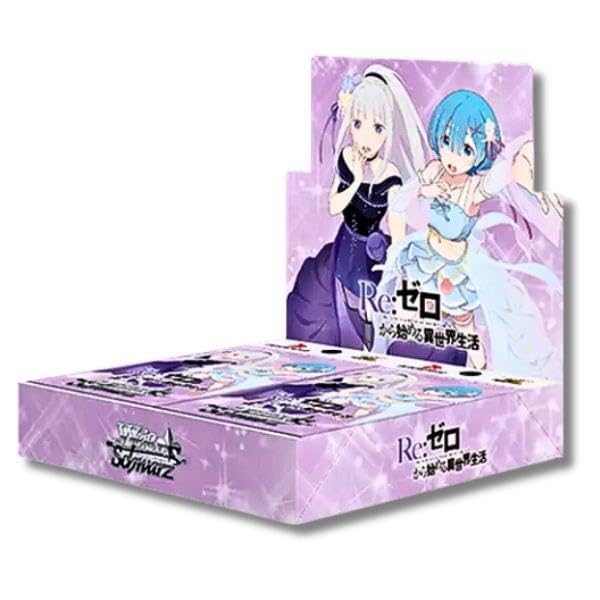 Weiss Schwarz Re:Zero -Starting Life in Another World- Vol.3 Booster Box, English Edition – 12 Packs, 8 Cards per Pack