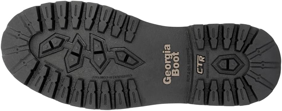 Georgia Boot Core 37 Steel Toe Waterproof 10" Pull-On Work Boot